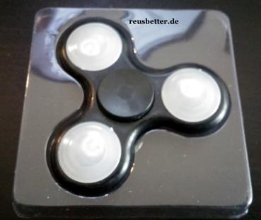 LED Licht Fidget Hand Spinner Fingertip Spinner für Autismus und ADHS Angst Stress Relief Fokus Spielzeug